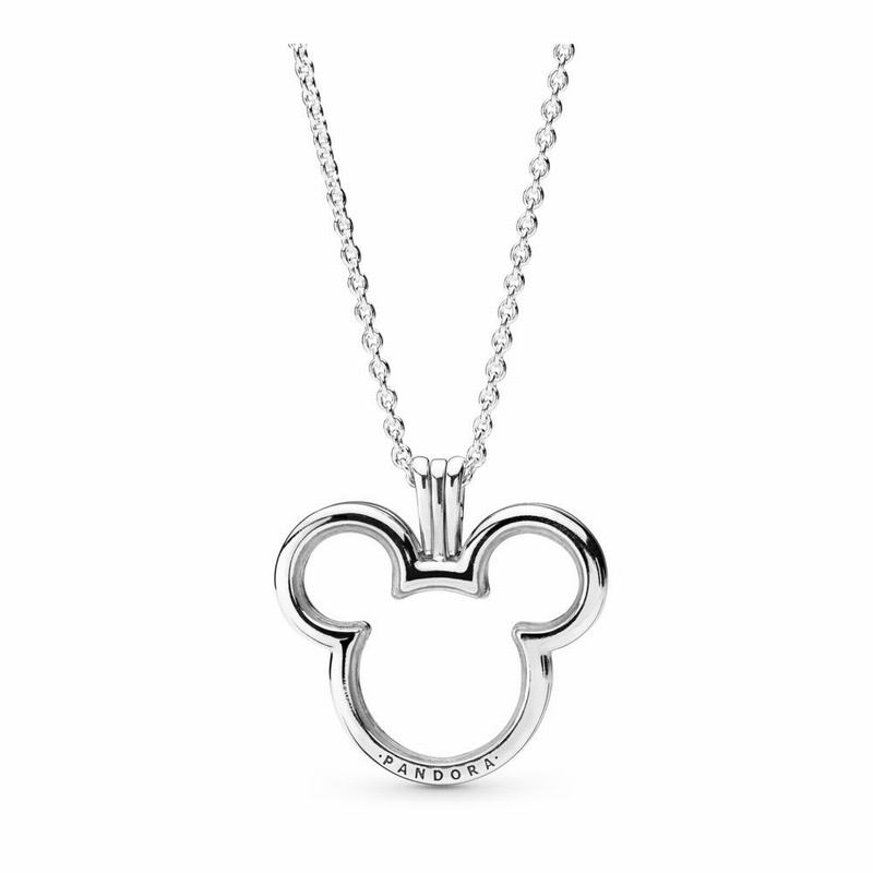 Pandora Australia Disney, Mickey Floating Locket - Sterling Silver | RPUKCW820